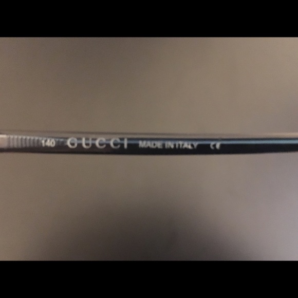 Authentic GUCCI black prescription glasses w/case! - Picture 8 of 8
